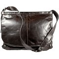 Faye Laptop Messenger Bag Brown